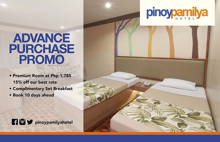 Pinoy Pamilya Hotel in Pasay City, Philippines - Advance Purchase Promo